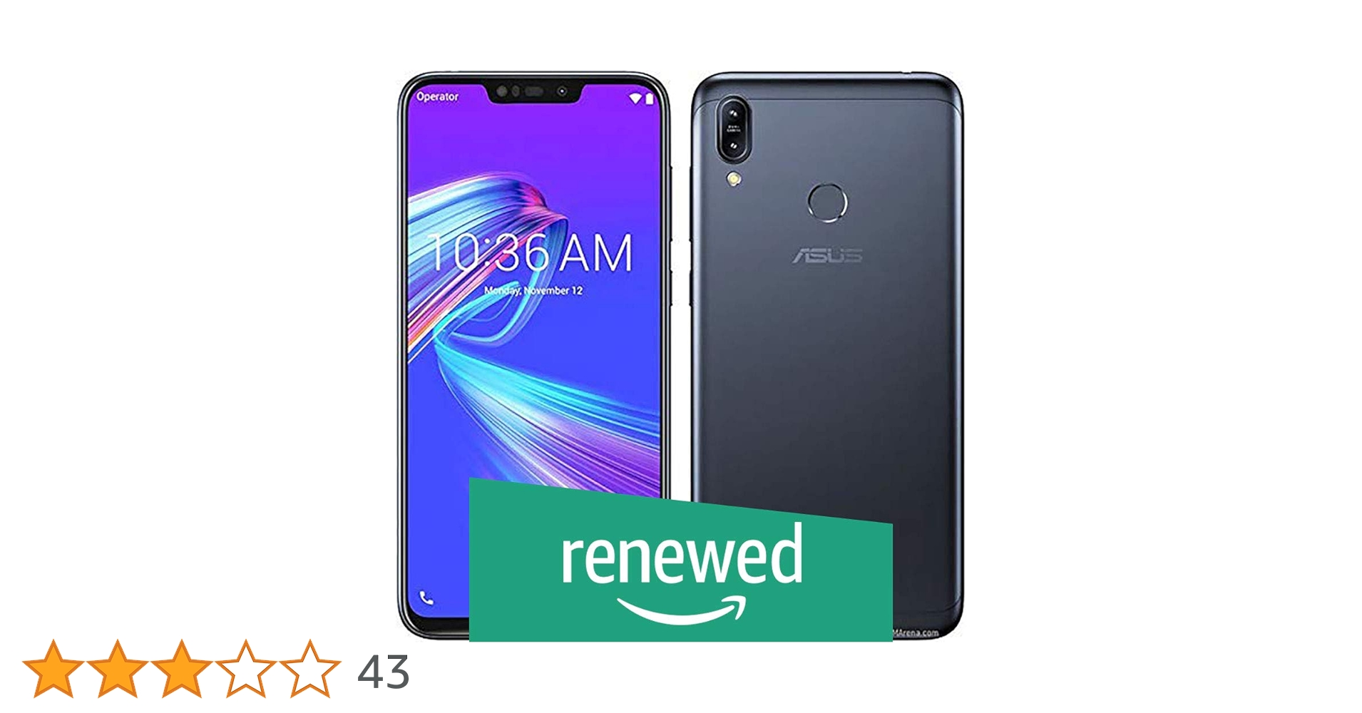 Refurbished) Asus ZenFone Max M2 ZB633KL 4GB/64GB Dual Sim